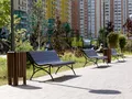 ЖК «LIFE-Митинская ECOPARK». Зоны для прогулок и отдыха. Фото от 16.08.2017 г.