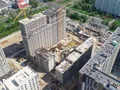 ЖК «Летний сад». Ход строительства. Корпуса 3А, 3Б, 3В. Аэрофотосъемка. Фото от 13.05.2018 г.