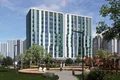 Комплекс состоит из 10 высотных жилых корпусов.