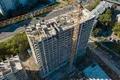 Корпус 4 - монтаж 18 этажа. Фото: сентябрь 2017 г.