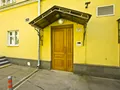 ЖК в пер. Печатников, д. 19, стр. 1. Входная группа. Фото от 31.07.2016 г.