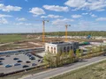 Город-событие «Лайково». Вид на офис продаж. Аэрофотосъемка. Фото от 14.05.2017 г.