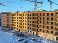 ЖК «Пятницкие кварталы». Ход строительства второй очереди. аэрофотосъемка. Фото от 11.01.2017 г.