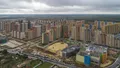 Вид сверху на готовые корпуса. Аэрофотосъемка от 18.09.2019.