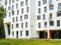 Фасад, входные группы. Фото июль 2020 г.