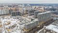 Корпуса 13-18. Ход строительства. Аэрофотосъемка. Фото от 08.01.2020 г.