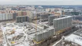 Корпуса 13-18. Ход строительства. Аэрофотосъемка. Фото от 08.01.2020 г.