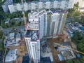 ЖК «Яуза парк». Ход строительства. Аэрофотосъемка. Фото от 02.08.2016 г.