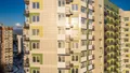 Фасад готового корпуса. Актуальная аэрофотосъёмка