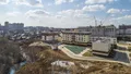 Вид со стороны речки Нахабинки. Аэрофотосъемка от 11.04.2019.