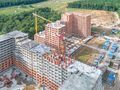 ЖК «Москвичка». Ход строительства. Корпус 6 —
 пятисекционное здание с высотой секций 8-15 этажей. Аэрофотосъемка от 22.07.2017 г.