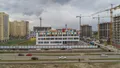 В комплексе будут свои школы и сады. Аэрофотосъемка от 18.09.2019.