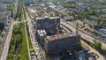 Стадия строительства (корп. 7-9). Аэрофотосъемка от 17.05.2021  г.