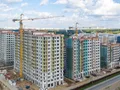 Жилой район «Испанские кварталы». Ход строительства корпусов 1.1, 1.4. Аэрофотосъемка. Фото от 02.09.2016 г.
