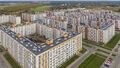 Большая часть корпусов сдана и заселена. Аэрофотосъемка от 08.10.2020 г.