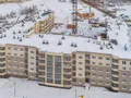 Мкр. «Новое Бисерово 2». Ход строительства корпуса 6. Аэрофотосъемка. Фото от 19.01.2018 г.