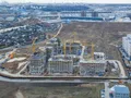 Жилой район «Испанские кварталы». Строительство корпусов 1.1, 1.2, 1.3, 1.4, 2.1, 2.2, 2.3. Аэрофотосъемка. Фото от 19.04.2016 г.
