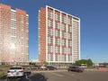 ЖК «Ленинградский». Вид на корпуса 1,2 и прилегающую территорию. Фото от 16.08.2017 г.