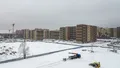 Ведется строительство новых корпусов. Аэрофотосъемка 5.02.2022 г.