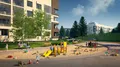 Обустроенная придомовая территория жилого дома.