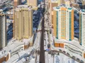 ЖК «Золотые Ворота». Пересечение ул. Ленина и ул. Пионерская. Аэрофотосъемка от 14.02.2018