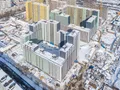 ЖК «Город». Общий вид на ЖК и прилегающую территорию. Аэрофотосъемка от 17.03.2018г.