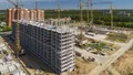 Монтаж средних этажей 13 корпуса. Аэрофотосъемка. Фото от 20.05.2019 г.