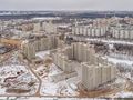 ЖК «Лучи». Ход строительства корпусов 5 и 6. Аэрофотосъемка. Фото от 25.02.2017 г.
