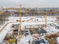 ЖК «Летний сад». Ход строительства. Аэрофотосъемка. Фото от 29.01.2017 г.