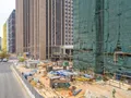 МФК «Савеловский Сити». Общий вид на корпуса и прилегающую территорию. Аэрофотосъемка от 02.10.2017 г.