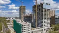 Корпуса комплекса. Ход строительства. Аэрофотосъемка 7.05.2021 г.