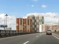 ЖК «Академик» (Мытищи). Вид с дороги. Корпуса 107 и 59. Фото от 10.07.2017 г.