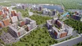 Микрорайон состоит из 87 разновысотных панельных и монолитных новостроек.