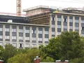 Ход строительства. В некоторых секциях ведутся фасадные и внутренние работы. Фото от 19.07.18 г.