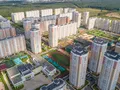 Город-парк «Первый Московский». Готовые корпуса. Аэрофотосъемка от 01.09.2017 г.