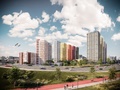Новостройка «Тетрис» находится  в 4 км от МКАД