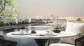 Панорамный вид на Москву.