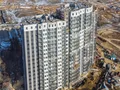ЖК «Панорама Сколково». Благоустройство территории комплекса. Аэрофотосъемка 23.03.2016 г.