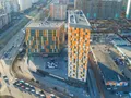 Апарт-отель «YES». Территория комплекса. Аэрофотосъемка от 08.04.2016 г.