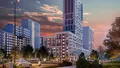 ЖК «Город». Строятся 2 очереди по 3 корпуса.