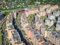 ЖК «Рублевское Предместье». 1, 2 очереди строительства. Аэрофотосъемка. Фото от 03.06.2016 г.