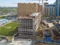 ЖК «Юбилейный». Ведение монтажных работ. Аэрофотосъемка от 04.05.2018 г.