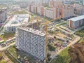 Аэрофотосъемка от 21.09.2017 г. Корпус 19. Ведется монтаж монолита 15 этажа.