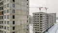 Фасады новых корпусов. Аэрофотосъемка 31.01.2022 г.
