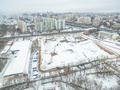 ЖК «Петра Алексеева, 12а». Строительная площадка. Аэрофотосъемка. Фото от 16.11.2016 г.