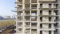 Фасад, стадия строительства(корп. 12). Аэрофотосъемка от 29.10.2020 г.
