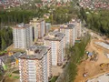 ЖК «Мелодия леса». Корпуса 1, 2, 3, 4, 5, 6. Аэрофотосъемка. Фото от 03.05.2016 г.