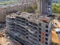 ЖК «Свой» («На улице Гродненская»). Ход строительства, корпус 2. Аэрофотосъемка от 02.05.2018г.