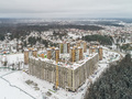 ЖК «Мелодия леса». Общий план. Окрестности. Аэрофотосъемка. Фото от 03.01.2017 г.