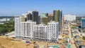Строительство второй очереди на завершающей стадии. Аэрофотосъёмка от 27.08.18 г.